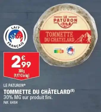 TOMMETTE DU CHÂTELARD (B)