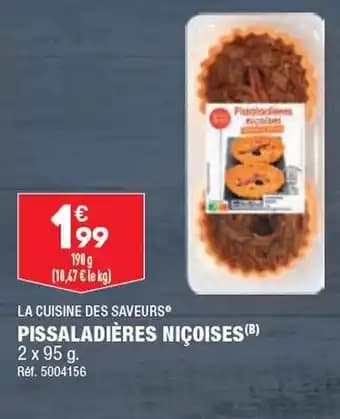 PISSALADIÈRES NIÇOISES(B)