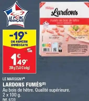 LARDONS FUMÉS(B)