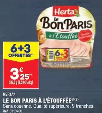 LE BON PARIS À L'ÉTOUFFÉEⓇ(B)