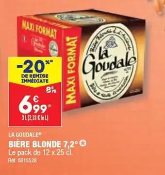 BIÈRE BLONDE 7,2°