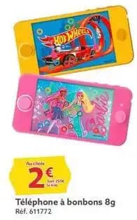 Téléphone à bonbons 8g