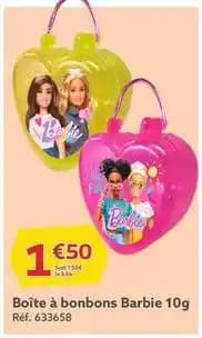 Boîte à bonbons barbie 10g