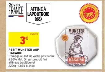 PETIT MUNSTER AOP