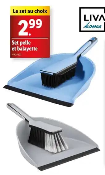 Set pelle et balayette