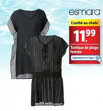 Tunique de plage femme