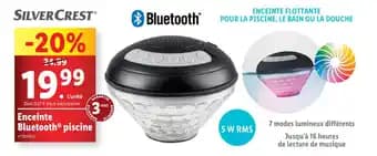 Enceinte Bluetooth® piscine