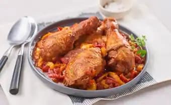 Poulet basquaise