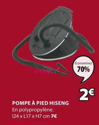 HISENG POMPE À PIED