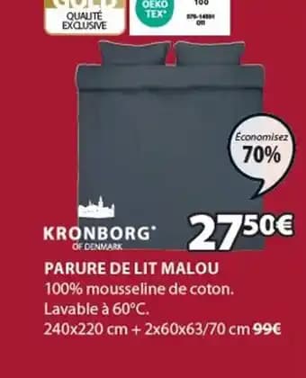 PARURE DE LIT MALOU
