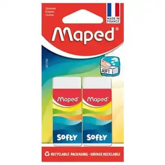 2 Gommes Softy Maped