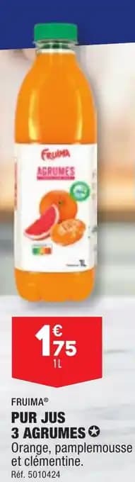 PUR JUS 3 AGRUMES✪