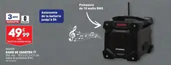 RADIO DE CHANTIER →