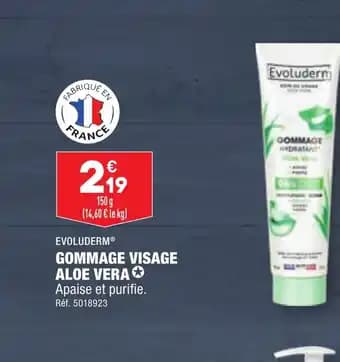 GOMMAGE VISAGE ALOE VERA✪