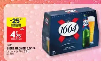 BIÈRE BLONDE 5,5°✪