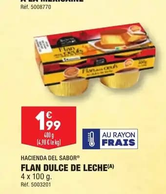 FLAN DULCE DE LECHE(A)