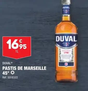 PASTIS DE MARSEILLE 45°