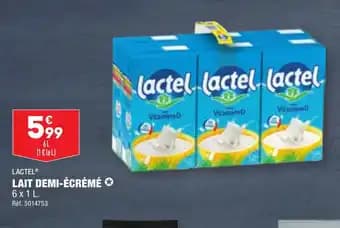 LAIT DEMI-ÉCRÉMÉ