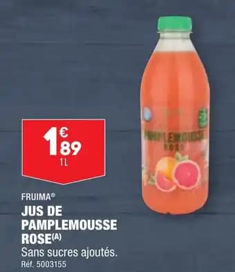 FRUIMA® JUS DE PAMPLEMOUSSE