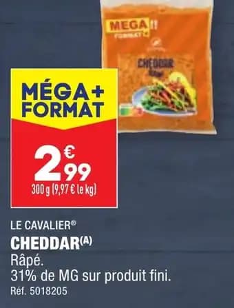 LE CAVALIER® CHEDDAR
