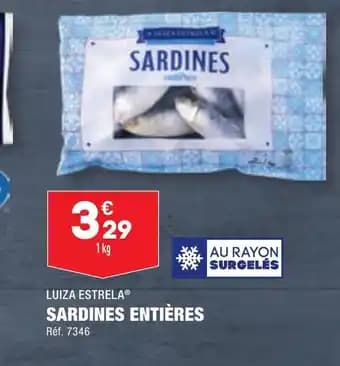 SARDINES ENTIÈRES
