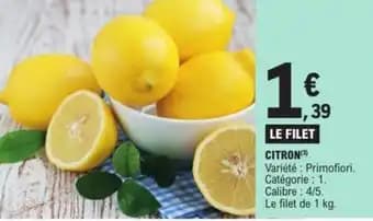 Citron 1 kg 