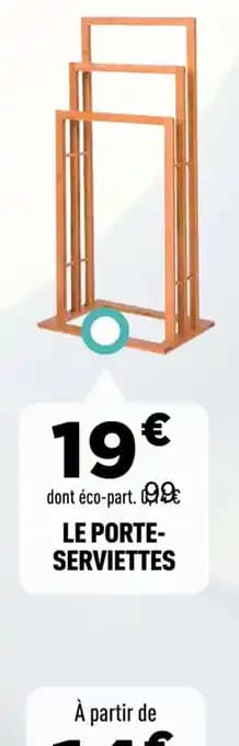 Le porte- serviettes