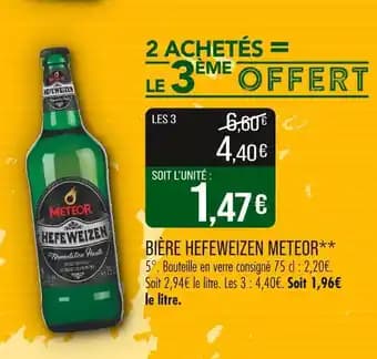 METEOR Bière Hefeweizen