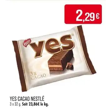 NESTLÉ Yes cacao