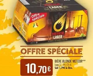 METEOR Bière blonde