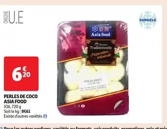 Perles de coco 720 g