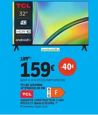 TCL Tv led 32S5400A
