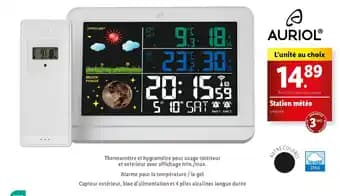 AURIOL Station météo