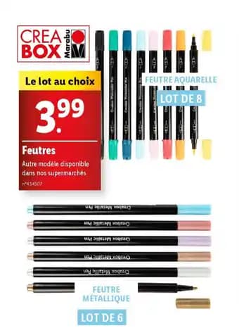 CREA BOX Feutres