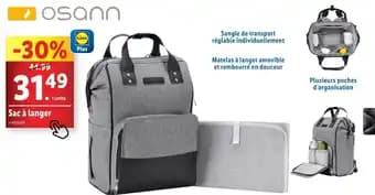 OSANN Sac à langer