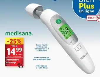 Thermomètre infrarouge