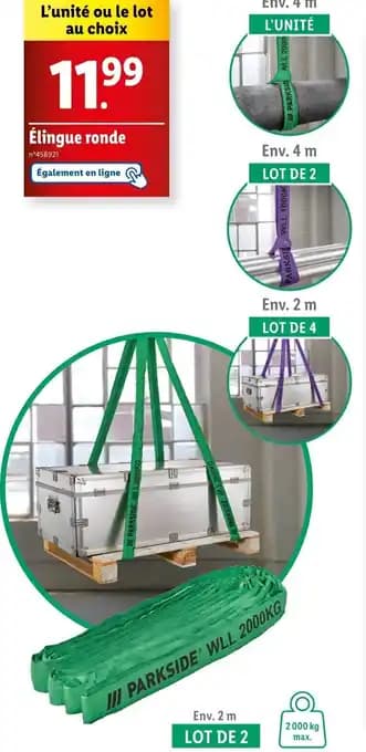PARKSIDE Élingue ronde