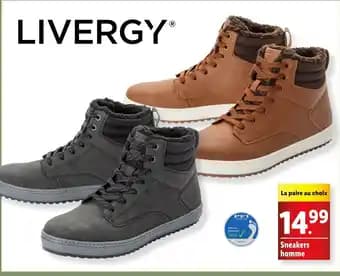 LIVERGYⓇ Sneakers homme