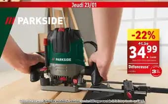 PARKSIDE Défonceuse