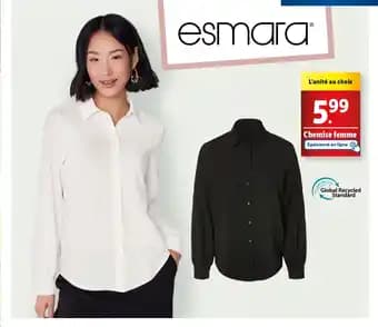 ESMARA Chemise femme