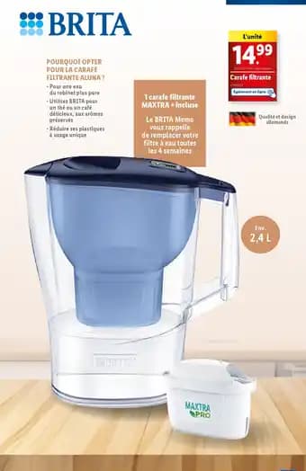 BRITA Carafe filtrante