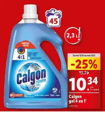 CALGON gel 4 en 1