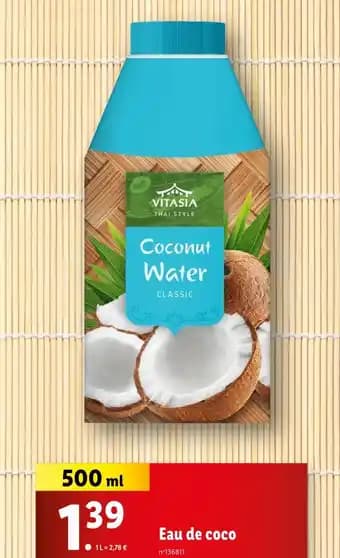 VITASIA Eau de coco