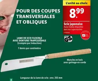 Parkside Scie japonaise