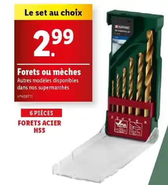 PARKSIDE Forets ou mèches