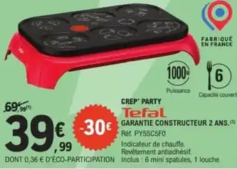 TEFAL Crep' party