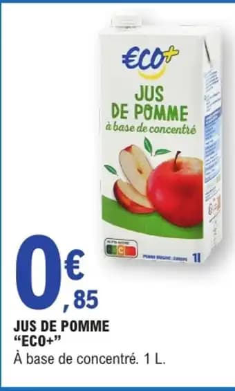 ECO+ Jus de pomme