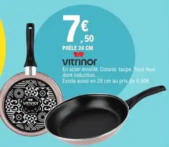 VITRINOR Poêle 24 cm