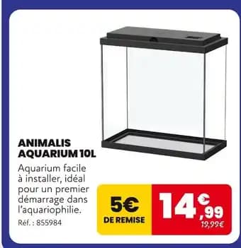 Animalis Aquarium 10L