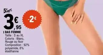 Bas femme